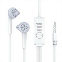 Fone de Ouvido com Fio Ergonômico P2 P3 Plaquê