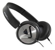 Fone De Ouvido Com Fio Ever com Microfone 105db Preto