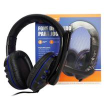 Fone De Ouvido Com Fio Headset Gamer Com Microfone Para Video Game PC Notebook