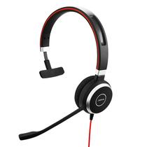 Fone de ouvido com fio Jabra Evolve 40 UC Professional Mono com conector de 3,5 mm/USB Fone de ouvido com fio Jabra Evolve 40 UC Professional Mono com conector de 3,5 mm/USB