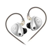 Fone De Ouvido Com Fio KZ Castor HiFi Com Graves Aprimorados, Monitor De Equilíbrio Ajustável E