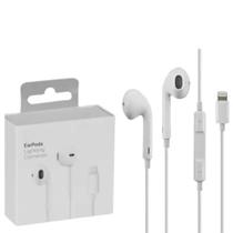 Fone de Ouvido com Fio Lightning Compatível com iPhone 7 8 X XS SR 11 12 13 14 Pro Max Fone de Ouvido com Fio Lightning Compatível com iPhone 7 8 X XS SR 11 12 13 14 Pro Max