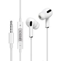 Fone de Ouvido com Fio Microfone P3 Hrebos para Celular Notebook Compativel Android IOS Original Fone de Ouvido com Fio Microfone P3 Hrebos para Celular Notebook Compativel Android IOS Original