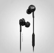 Fone de Ouvido com fio P2 In-Ear FAM E-086 - Preto