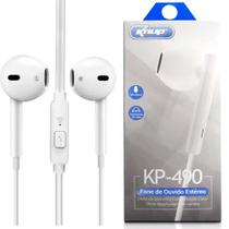 Fone de Ouvido Com Fio P2 Microfone HiFi Atende Ligação Estéreo