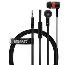 Fone de Ouvido Com Fio P3 Nenhum Ruído X-Bass Lelong LE-0201