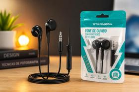 Fone de Ouvido Com Fio Stereo P2 ST-2002 Fone de Ouvido Com Fio Stereo P2 ST-2002