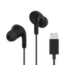Fone De Ouvido Com Fio USB Tipo-C Xiaomi, Preto Fone De Ouvido Com Fio USB Tipo-C Xiaomi, Preto