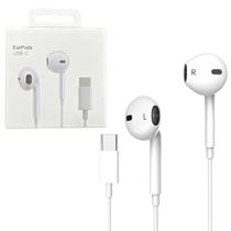 Fone de Ouvido com Fio USBC Compatível com iPhone 15 15Pro 15ProMax 16 16e 16Pro 16ProMax 17 17Pro 17ProMax 17Air Conector USBC