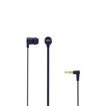 Fone de Ouvido com Fio Waveone WF50 c/Microfone Azul