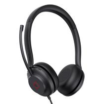 Fone de ouvido com fio Yealink UH35 com microfone com cancelamento de ruído
