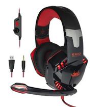 Fone de Ouvido com Microfone Articulado Led Headset Gamer Pc Celular Notebook Computador Jogos Console