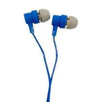 Fone de Ouvido Com Microfone Azul Escuro Tipo C - Quanhe Fone de Ouvido Com Microfone Azul Escuro Tipo C - Quanhe