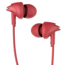 Fone de Ouvido Com Microfone Bassheads 100 Vermelho - Boat
