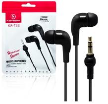 Fone de Ouvido com Microfone Colorido P2 3.5mm - Cores variadas