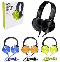 Fone de Ouvido com Microfone Extra Bass Colors 1,2m na Caixa - Dynasty