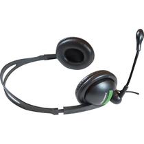 Fone de ouvido com microfone gamer 2-p2 comp.pc 1,5m flex