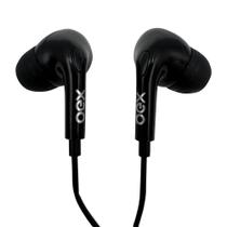 Fone de ouvido com microfone intra auricular bland fn210 oex usb c preto