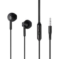 Fone De Ouvido Com Microfone Intra Auricular H26 Preto Vq-h26 Fone De Ouvido Com Microfone Intra Auricular H26 Preto Vq-h26