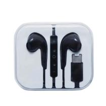 Fone de ouvido com microfone intra auricular tiny fn209 oex usb c preto