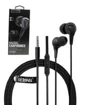 Fone De Ouvido Com Microfone Lelong Le-0207 Preto - Envio Já Fone De Ouvido Com Microfone Lelong Le-0207 Preto - Envio Já