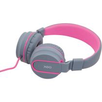 Fone de Ouvido com Microfone Neon Rosa Embor.acolchoado