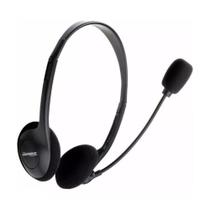 Fone de ouvido com microfone padrão preto 60231-4 - Maxprint Fone de ouvido com microfone padrão preto 60231-4 - Maxprint