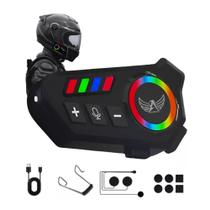 Fone De Ouvido com Microfone Para Capacete Moto Bluetooth Sem Fio a Prova d'Água Altomex B08