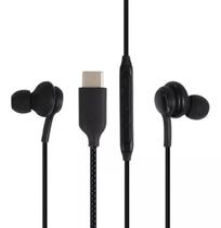 Fone de Ouvido Com Microfone Tipo-C Emborrachado - FON114 - H'maston/Gold