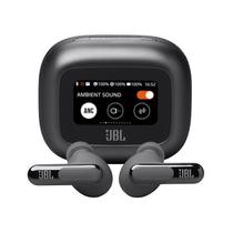 Fone de Ouvido Com Tela JBL LIVE BEAM 3 BLK BR
