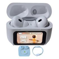 Fone De Ouvido Com Tela Led Tws Altomex Plus A-607 Fone De Ouvido Com Tela Led Tws Altomex Plus A-607