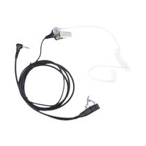 Fone De Ouvido Com Tubo Acústico Covert De 2.5mm Para Rádio Motorola XT180 TKLR T92 H2O T82 T80 T62