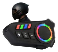 Fone De Ouvido Comunicador Para Capacete De Moto Bluetooth M