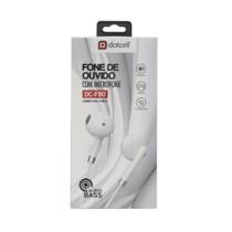 Fone de Ouvido DC-F80 com Microfone e Conector Tipo C BRANCO