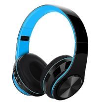 Fone de ouvido dobrável sem fio Bluetooth Headset com Micblue Fone de ouvido dobrável sem fio Bluetooth Headset com Micblue