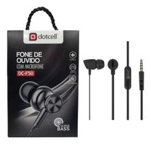 Fone De Ouvido Dotcell Dc-F50 Preto - Backstage Equipamentos Para Palcos