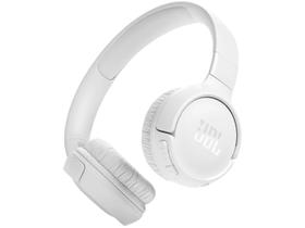 Fone de Ouvido e Headphone On Ear JBL Harman Tune 520BT Pure Bass APP Comando de Voz Bluetooth Bateria 57h Qualidade Sonora Imersiva Azul