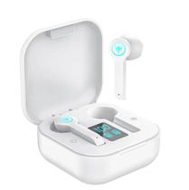 Fone de Ouvido Earbud Bluetooth Brancos Com Display LCD KI23K49 Moodix Fone de Ouvido Earbud Bluetooth Brancos Com Display LCD KI23K49 Moodix