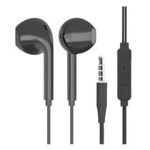 Fone De Ouvido EL-1403 Com Microfone PRETO 1,2 metros ELETROMEX