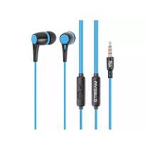 Fone de ouvido ELG com Fio Intra-Auricular P3 Preto STR05BK