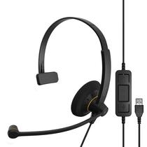 Fone de ouvido empresarial EPOS Sennheiser SC 30 USB ML com som HD Fone de ouvido empresarial EPOS Sennheiser SC 30 USB ML com som HD