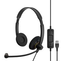 Fone de Ouvido EPOS Sennheiser SC 60 USB ML com Som HD - Preto Fone de Ouvido EPOS Sennheiser SC 60 USB ML com Som HD - Preto