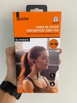 Fone de ouvido esportivo bluetooth