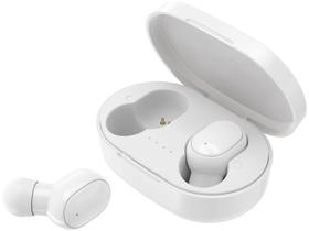 Fone de Ouvido Esportivo Bluetooth Bright - Max Soud Intra-auricular com Microfone Branco