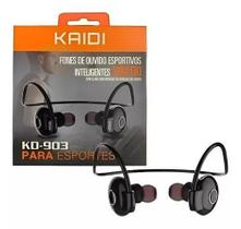 Fone de Ouvido Esportivo Bluetooth, Sem Fio, Resistente ao Suor, Redução de Ruído, KD903