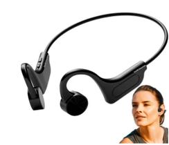 Fone de ouvido esportivo earphones Leve Sem Fio Para Condução Óssea