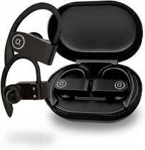 Fone de Ouvido Esportivo Sem Fio Bluetooth 5.4, IPX5 Resistente à água, 45h de Bateria - gold