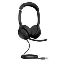 Fone de ouvido estéreo com fio Jabra Evolve2 50 com AirComfort Black