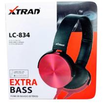Fone De Ouvido Estéreo Extra Bass Com Fio e Microfone Xtrad.
