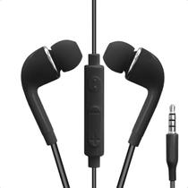 Fone De Ouvido Estéreo Intra-Auricular Com Fio E Microfone
